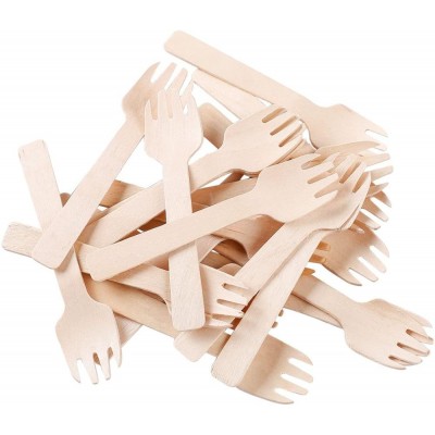 Flatware Sets Flatware Type and CE/EU Certification Eco Friendly Disposable Wooden Bamboo Cutlery