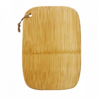 25*17.5*1cm customizable size | bamboo square with rope cutting board for the kitchen