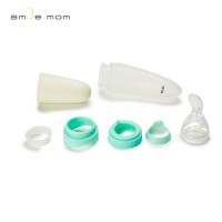 Infant Cereal Food Supplement Feeder Safe Baby Tableware Tools Silicone Baby Feeding Spoon Nipple Bottle