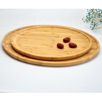 Customized Eco friendly Oval Shape Bamboo Charger Plate make your dinner Perfect