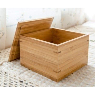 bamboo wooden pin decorative bamboo storage boxes