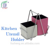 convenient stainless steel cutlery holder for home,stainless steel utensil holder