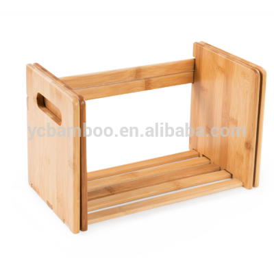 Furinno FNCL-33021 Bamboo Extension Book Rack