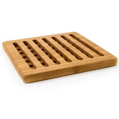 Bamboo round and square mat