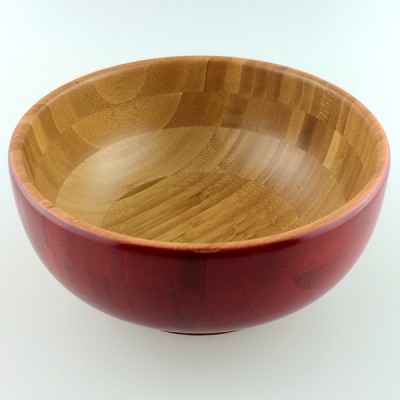 Bamboo Salad Bowl Bamboo Serving Bowl 100% bamboo material