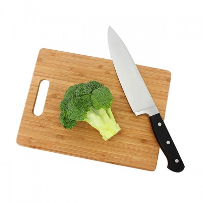 Large square size can be customized | Bamboo cutting board with hanging hole