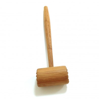 FREE SAMPLE Kitchen Supplies bamboo Meat Hammer Double Faced Meat Tenderizer