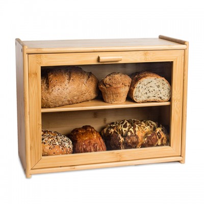 40**17.2*31cm customizable size | green bamboo double shelf bread