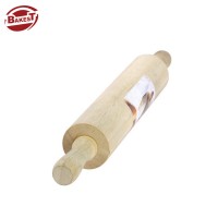 BAKESK kitchen ware oak activities oak side stick embossing wooden rolling pin