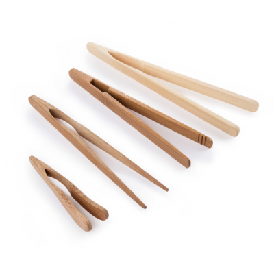 kitchen accessories bamboo bread bbq tongs